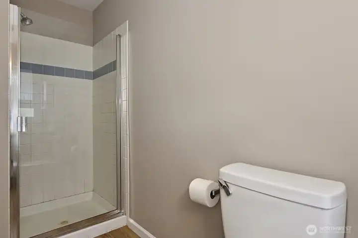 Private shower in Primary Bath