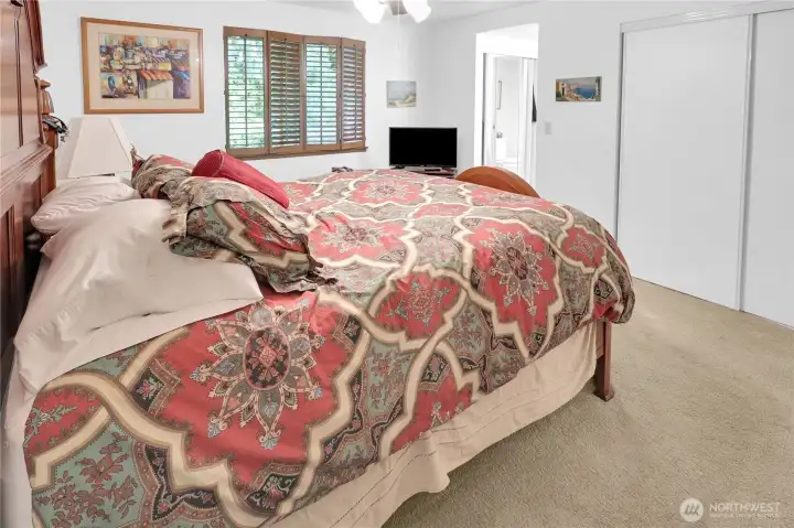 Primary bedroom suite.