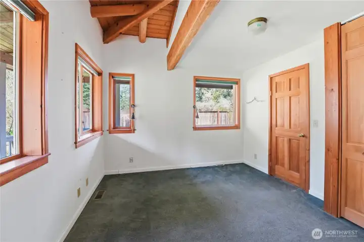 Bedroom on main level