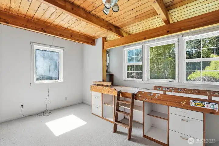 Bedroom on second level