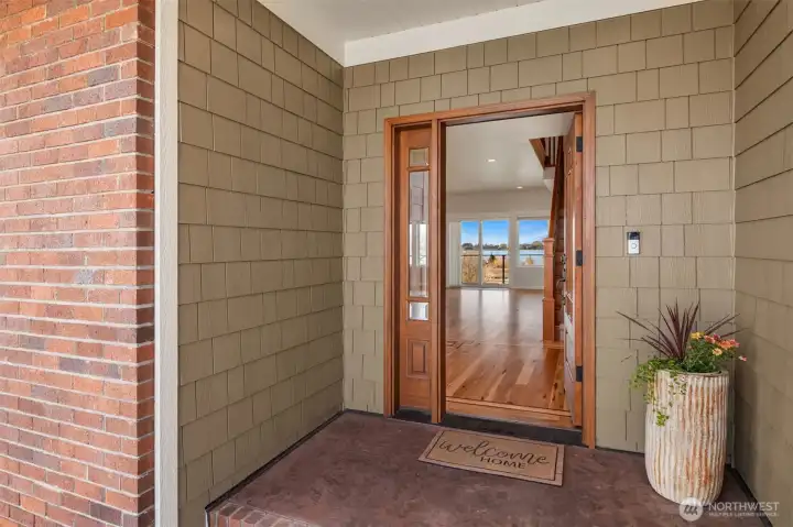 Main floor living with designer touches