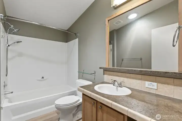 Nice second bathroom
