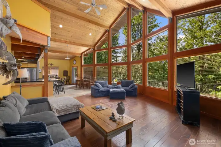View from the livingroom