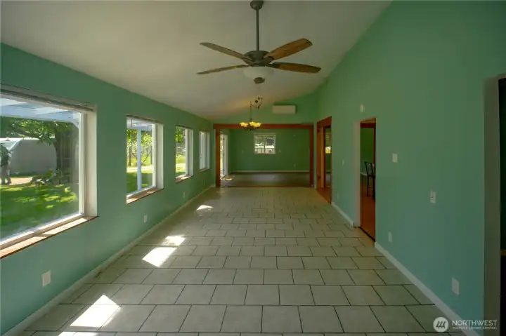 Vaulted Living Room