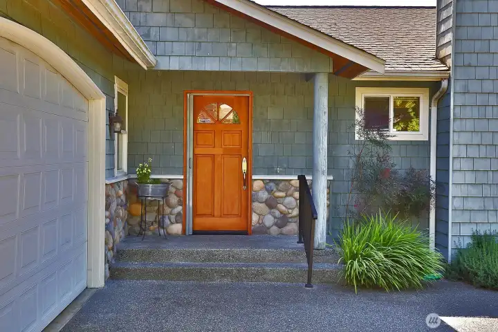 Single level living with a great room concept.