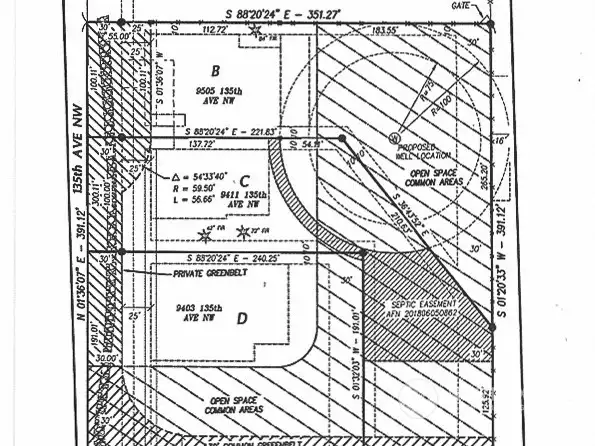 Parcel Map. This property is parcel B.