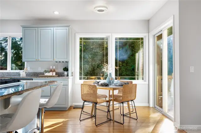 breakfast area