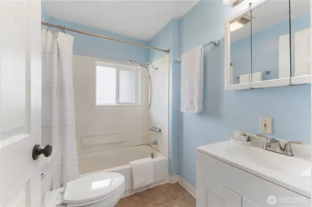 Full Bath upstairs