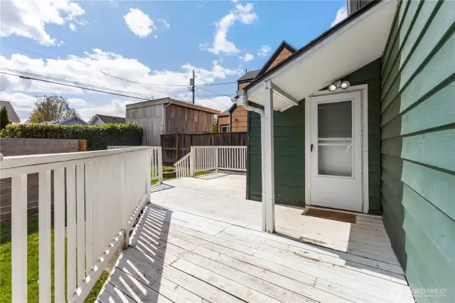 Back Deck