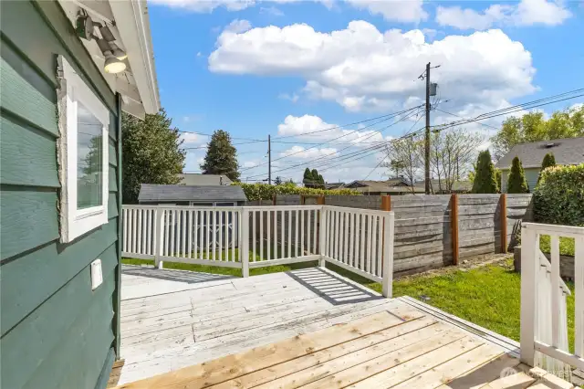 Back Deck