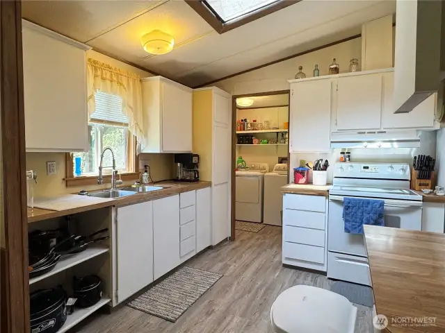 Lots of cabinetry