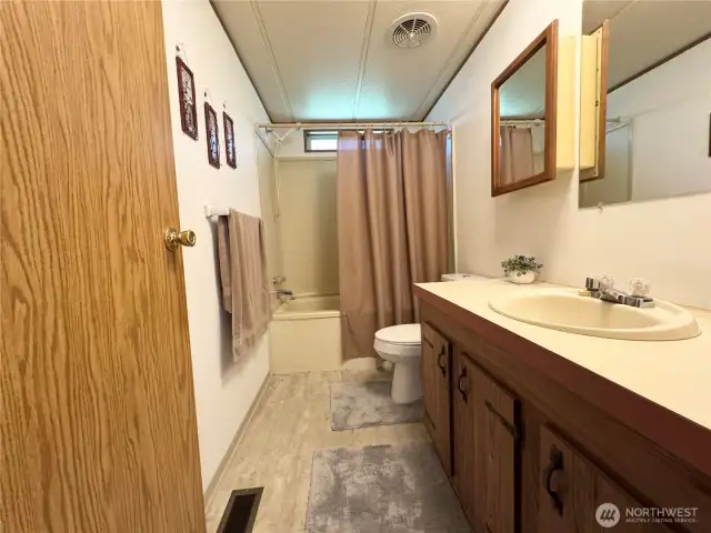 Hall bath