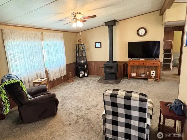 Spacious living area