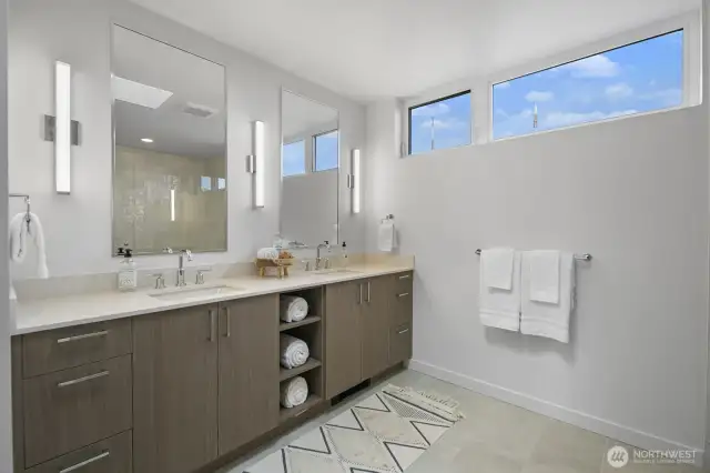 Photos are of model home 379. Layout and finishes and view may vary.