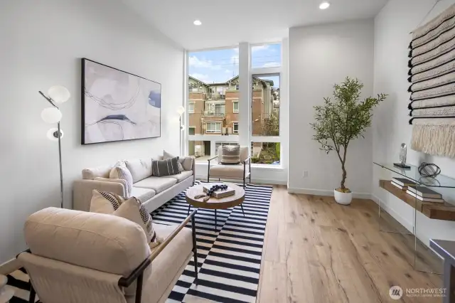 Photos are of model home 379. Layout and finishes and view may vary.