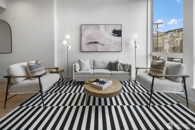 Photos are of model home 379. Layout and finishes and view may vary.