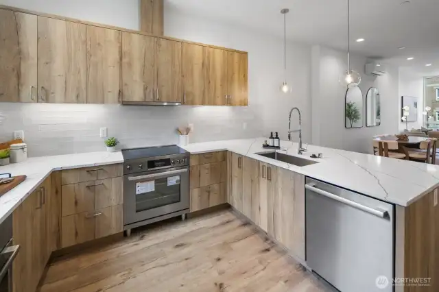 Photos are of model home 379. Layout and finishes and view may vary.