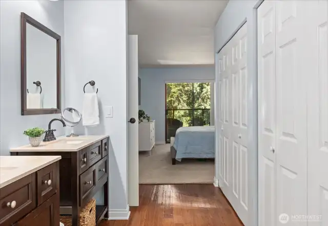 Primary Bath with double sinks