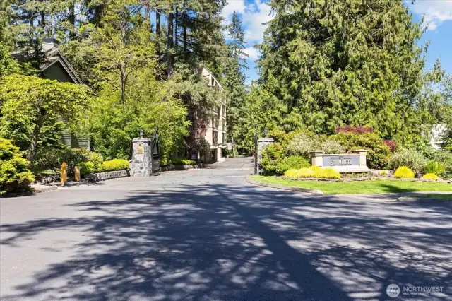Main Entrance into St. Moritz