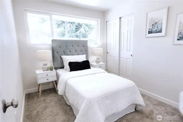 Bedroom 3 - East side of home