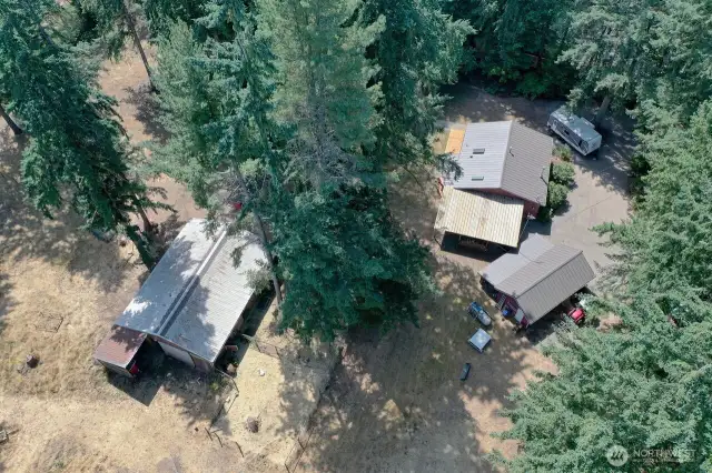 A great shot of the property.