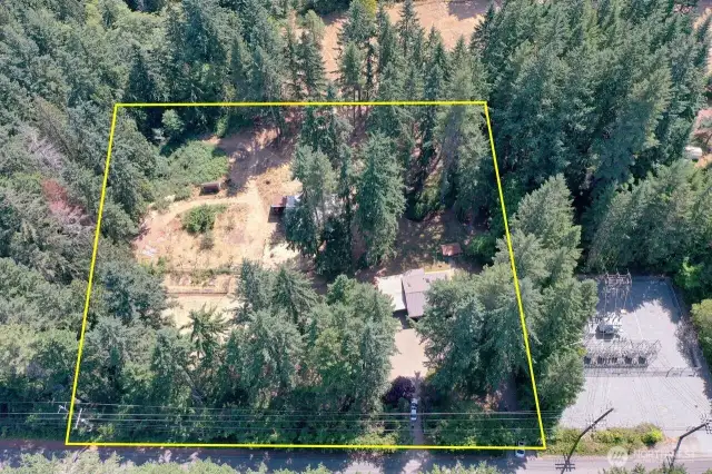 The property lines of your new home.