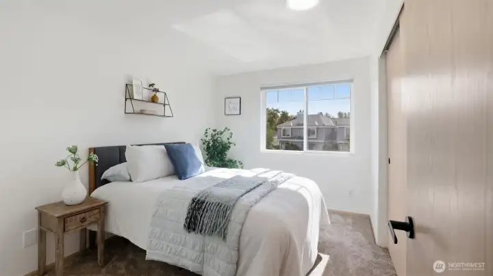 Thoughtfully designed secondary bedroom offering flexibility and comfort.