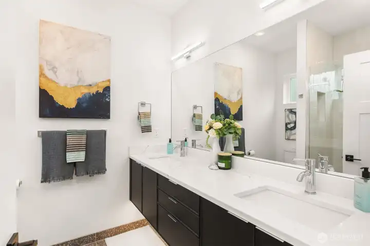 Photo from model home with similar floor plan