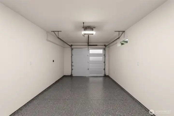 Hobby garage, fits one car with room for storage