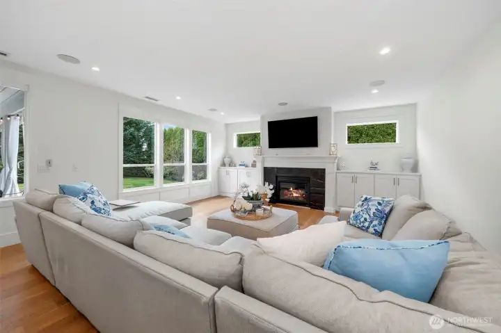 Living Room- Fireplace