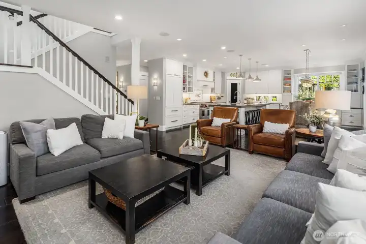 Great room and kitchen and dining make this a wonderful home to entertain in!