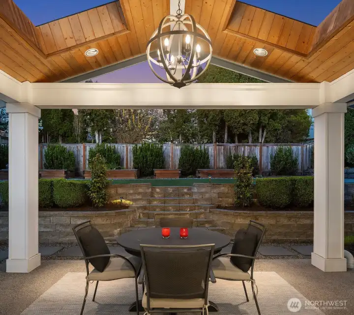 Imagine entertaining on your back patio!