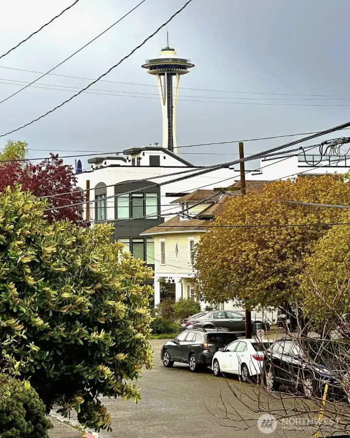 space needle view from your front porch!