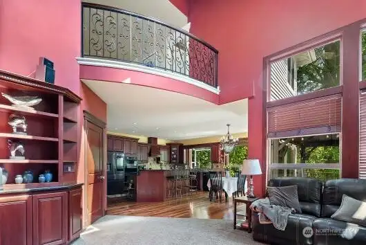 Vaulted ceilings