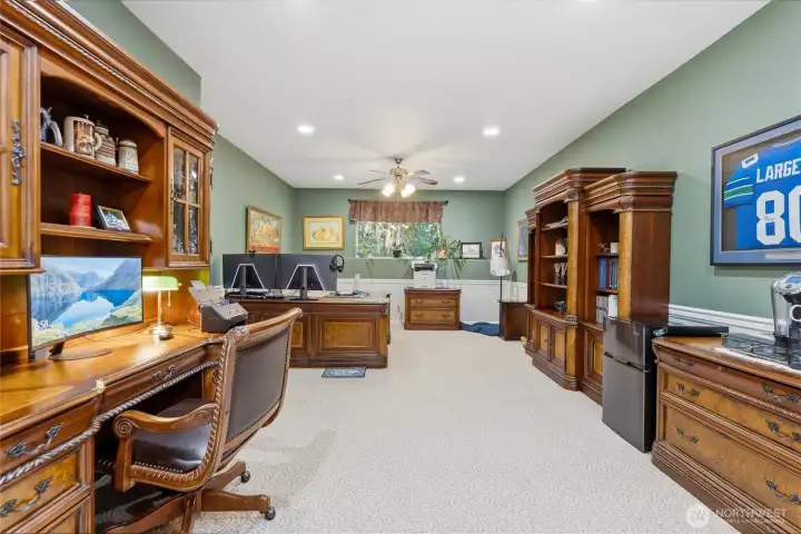 Lower-level office