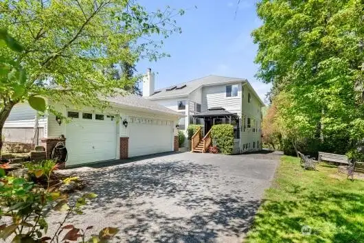 Garage and additional parking
