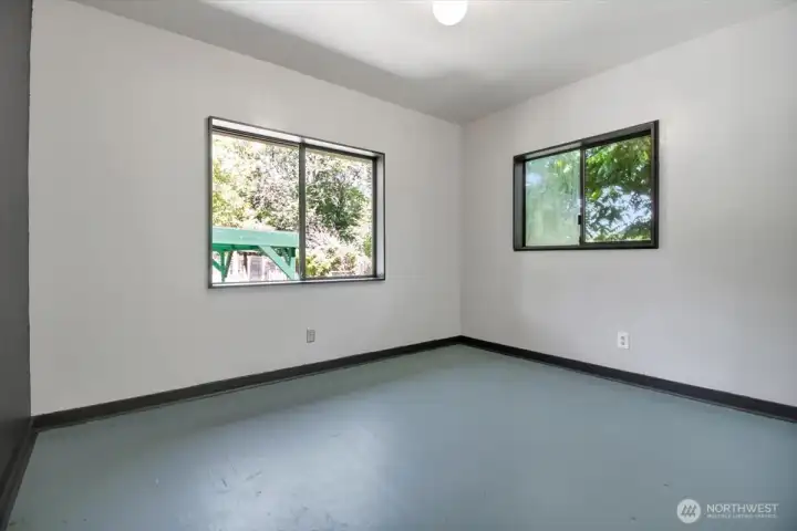 Downstairs bedroom