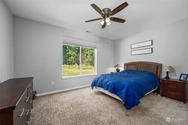 Primary Bedroom on main floor.