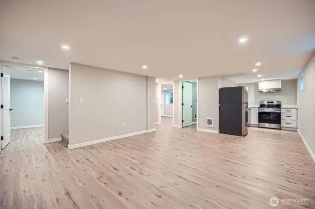Lower unit stair to the left Has own W/D space