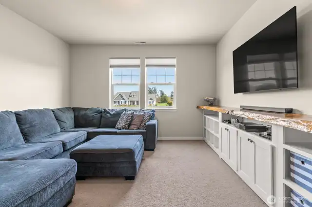 Upstairs family room