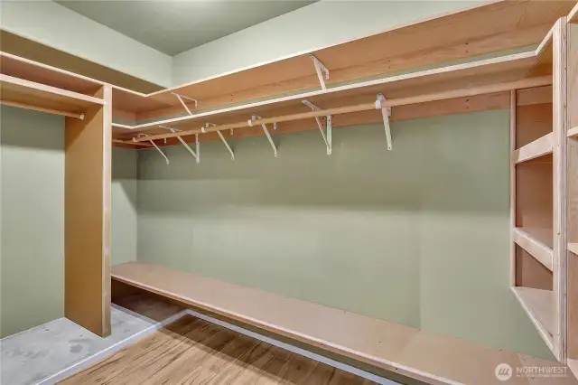 Custom Closed in Main Floor Bedroom.