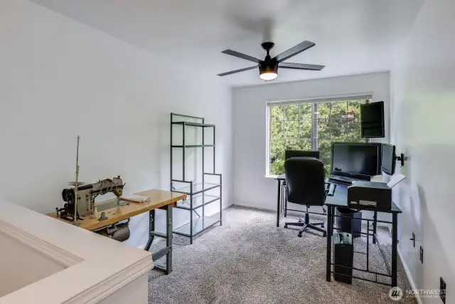 This loft is so versatile!  What would you do with it?  Home office?  Reading nook?  Creative studio?  Play area for little ones?