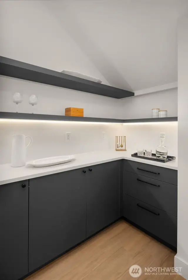 Spacious Butler's Pantry