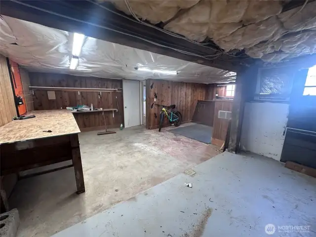 Basement view.