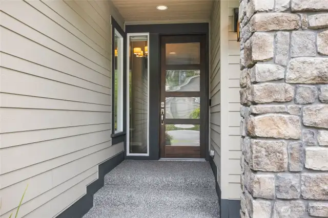 Just two steps away from easy one story living!