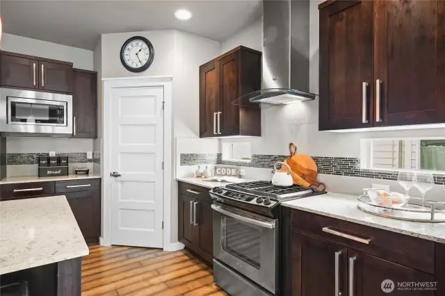 Gas stove and higher end appliances