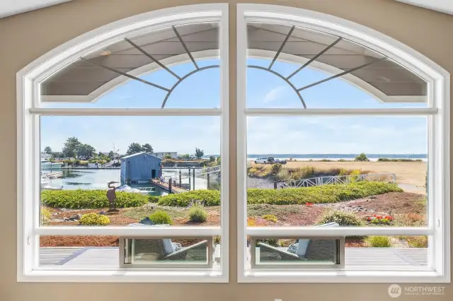 Amazing view from the living room!