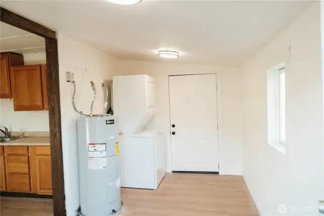 New hot water tank