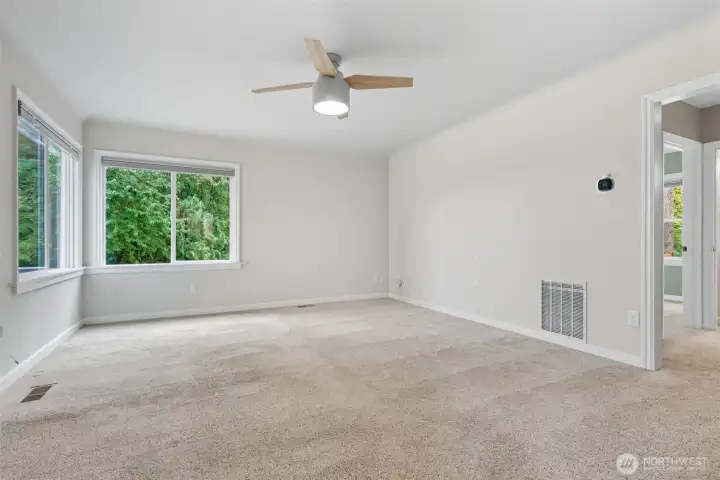 View of living room from entryway