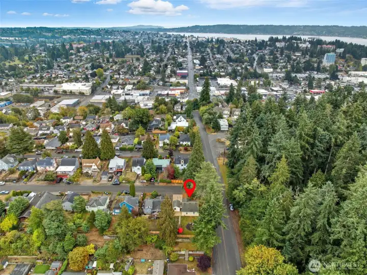 Enjoy the best of both worlds — a peaceful neighborhood setting with easy access to city conveniences.